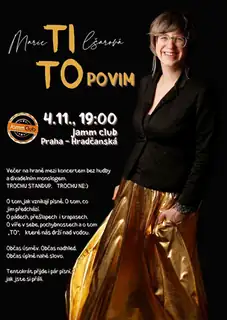 TI TO POVIM - Marie Tilšarová - A Bit of Stand-up, A Bit Not