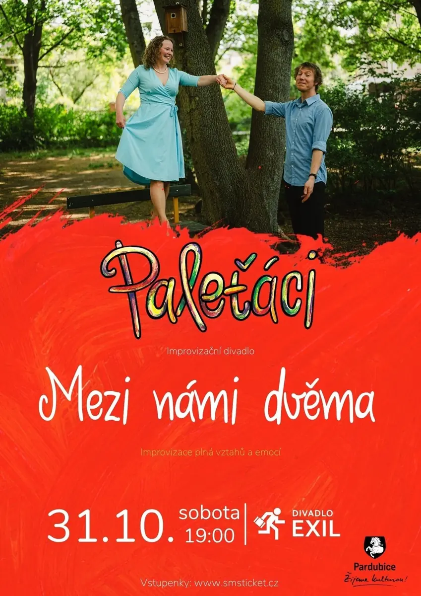 Paleťáci: Between Us Two — Exil Theatre (Machoňova pasáž), Pardubice
