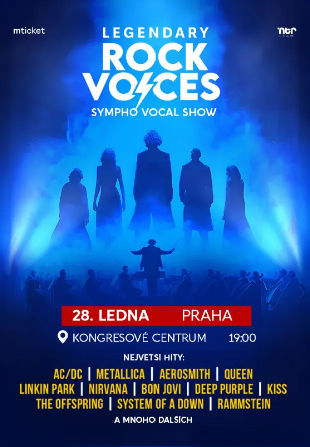 Legendary Rock Voices — Congress Centre Prague, Prague