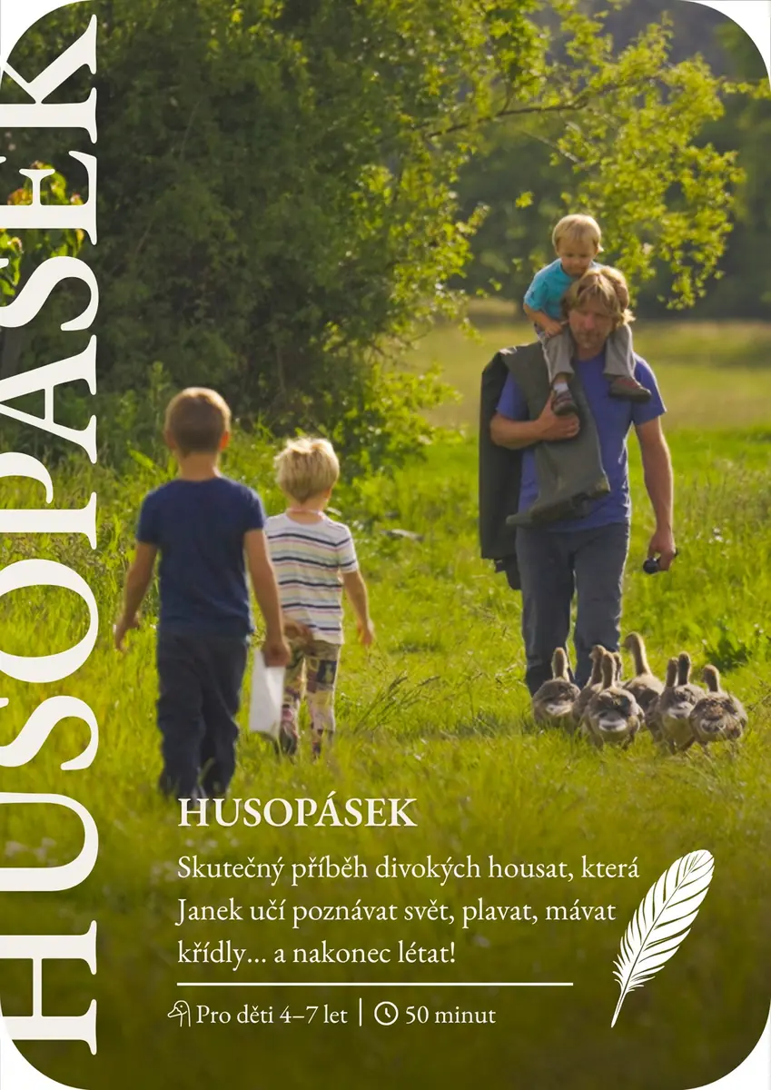 Husopásek für Kinder — Upcyklovaný statek Voděrádky, Říčany