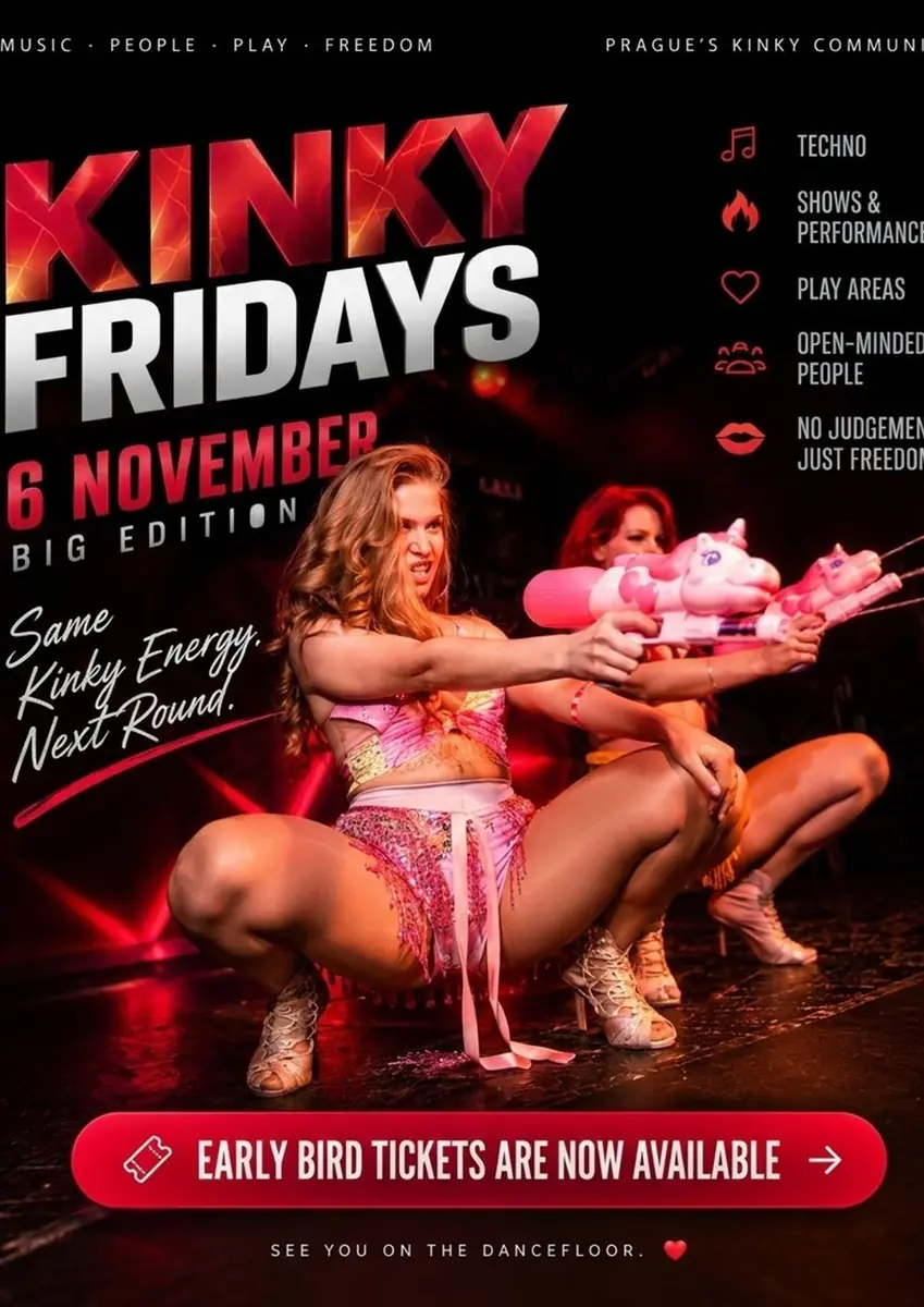 Sex-Positive Party // BIG EDITION — Radost FX, Prague