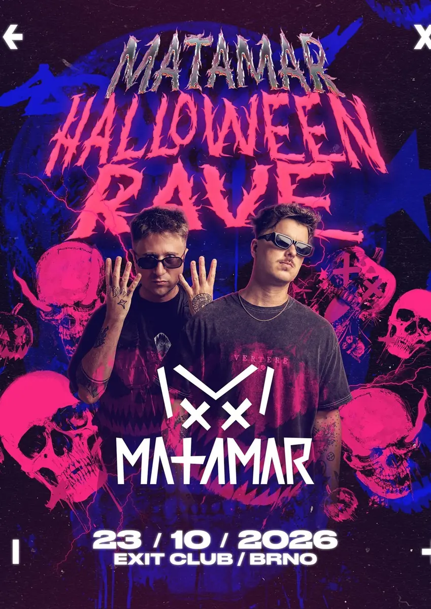 MATAMAR Halloween Rave — Exit Club, Brno