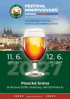Festival minipivovarů na Pražském hradě