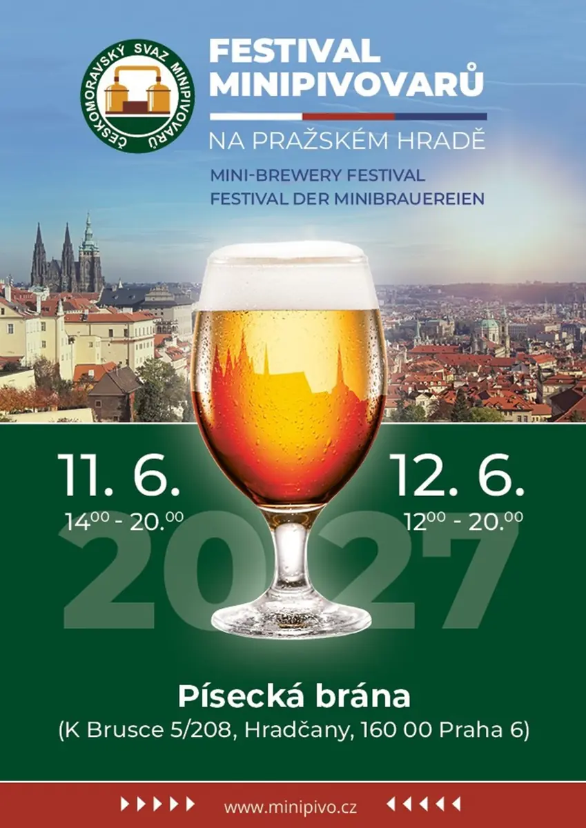 Festival minipivovarů na Pražském hradě — Písecká brána, Praha
