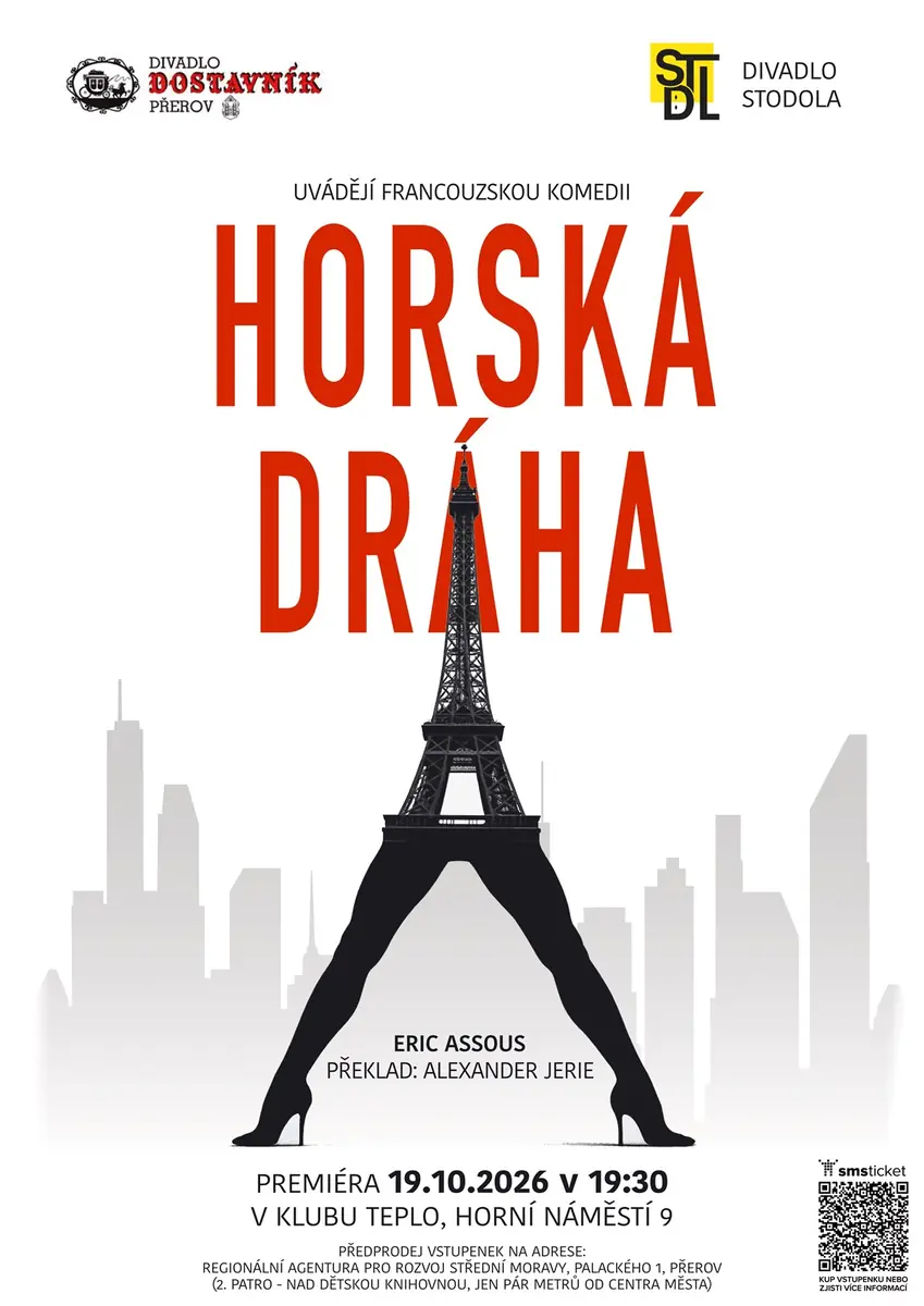 Divadlo Dostavník: HORSKÁ DRÁHA (Premiéra) — Klub Teplo, Přerov
