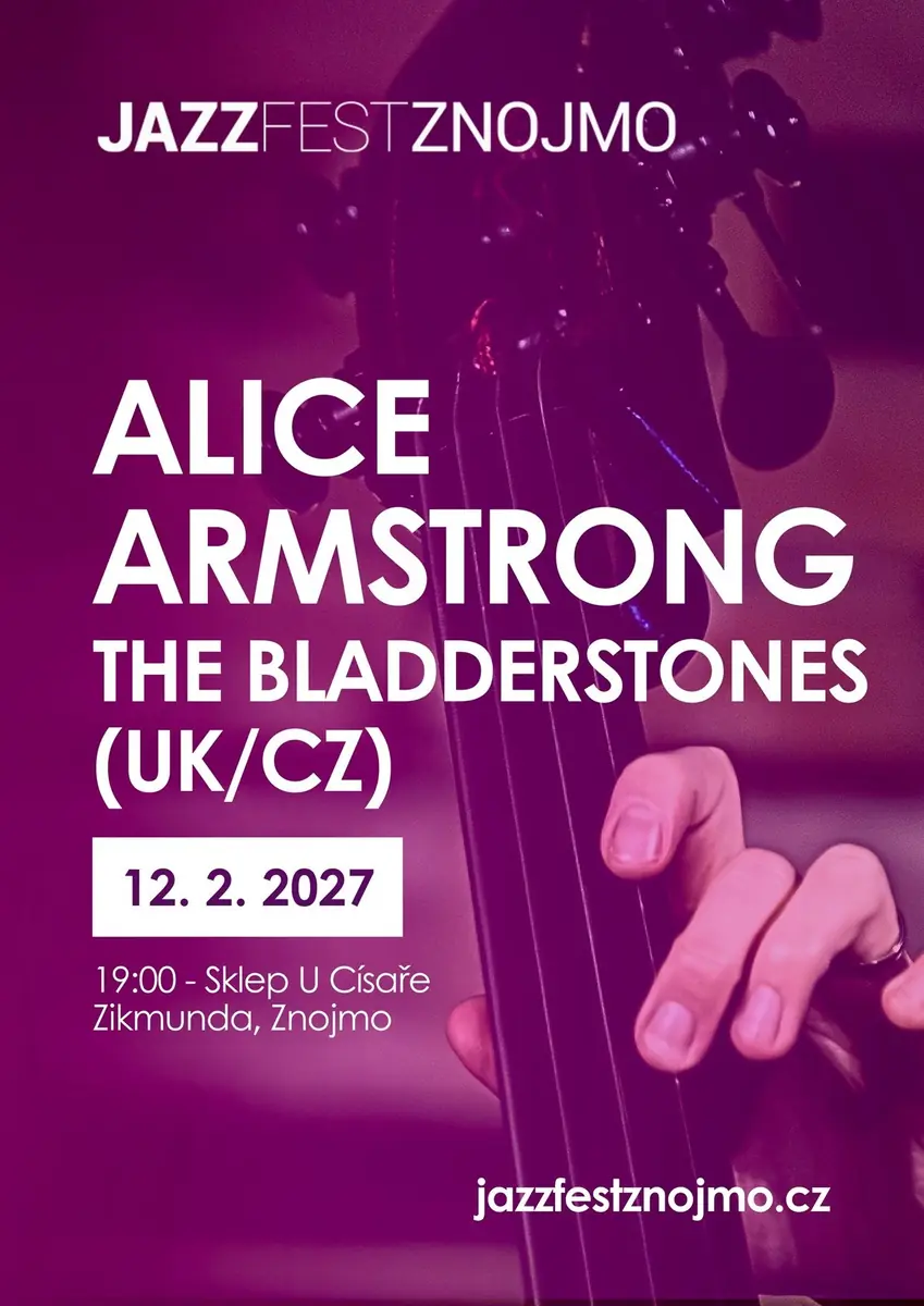 Alice Armstrong (UK) & The Bladderstones (CZ) — Підвал У імператора Зигмунда, Знойма