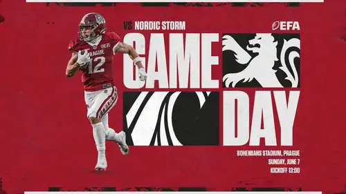 Prague Lions vs Nordic Storm – американский футбол и фан-зона