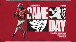 Prague Lions vs Tirol Raiders – American Football und Fan-Zone