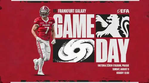 Prague Lions vs Frankfurt Galaxy – американський футбол і фан-зона