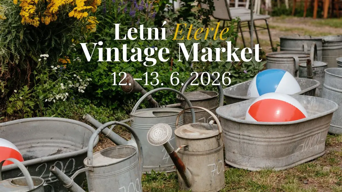 Letní Eterle Vintage Market 2026 — Praha