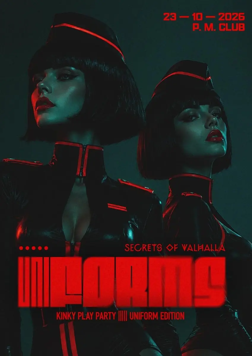 Secrets of Valhalla: UNIFORMS — P.M. Club & Cocktail Music Bar, Praha