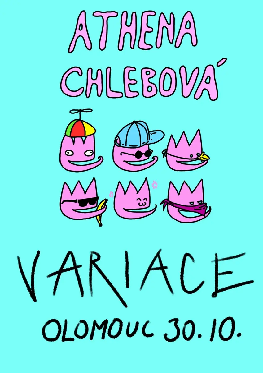 Athena Chlebová / Athentát (nové album) — Variace, Olomouc