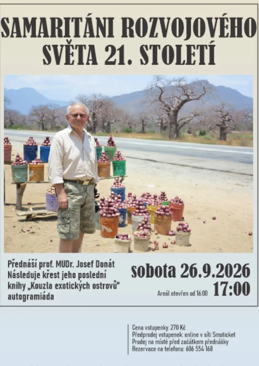 Samaritáni rozvojového světa 21. století — Zámek Nový Studenec, Ždírec nad Doubravou
