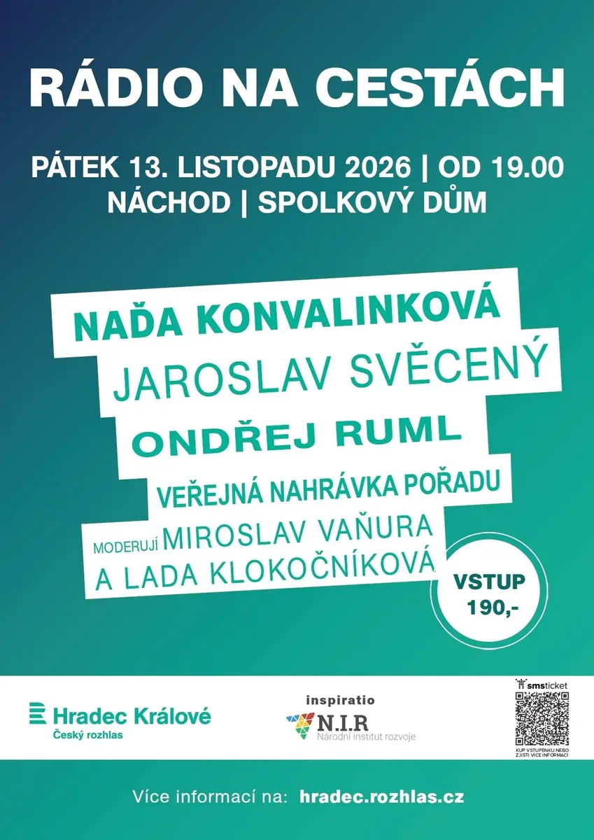 Радіо в дорозі — Spolkový dům, Нахід