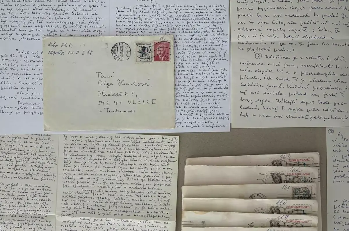 Václav Havel - Письма Ольге в Музее литературы — Památník národního písemnictví / Muzeum literatury, Прага