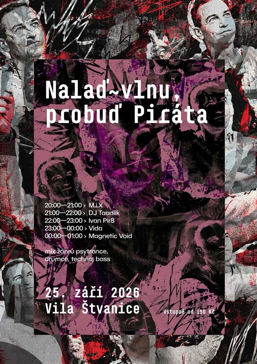 Nalaď vlnu, probuď Piráta — Divadlo VILA Štvanice, Praha