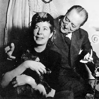 Lilly Reich and Ludwig Mies van der Rohe