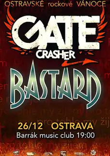 GATE Crasher та BASTARD | Остравське рок-Різдво