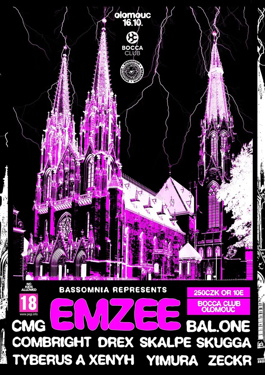 EmZee - Bassomnia Night — Bocca club, Olmütz