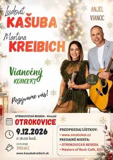 Koncert Ľudovít Kašuba a Martina Kreibich OTROKOVICE
