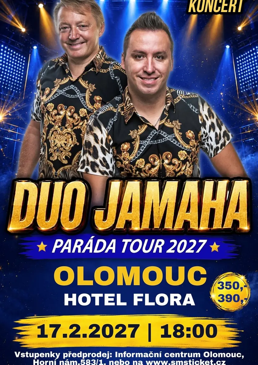 Koncert DUO JAMAHA - Olomouc — Central Park Flora, Olomouc