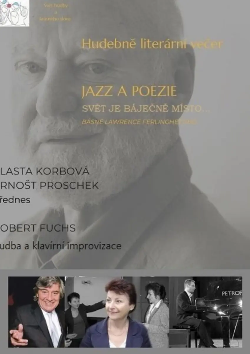 Smích a pláč: Ferlinghetti a jazz — Kaštan - Scéna Unijazzu, Praha