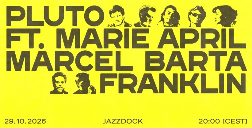 Pluto ft. Marcel Bárta / Franklin / Marie April Diviš — Jazz Dock, Praha