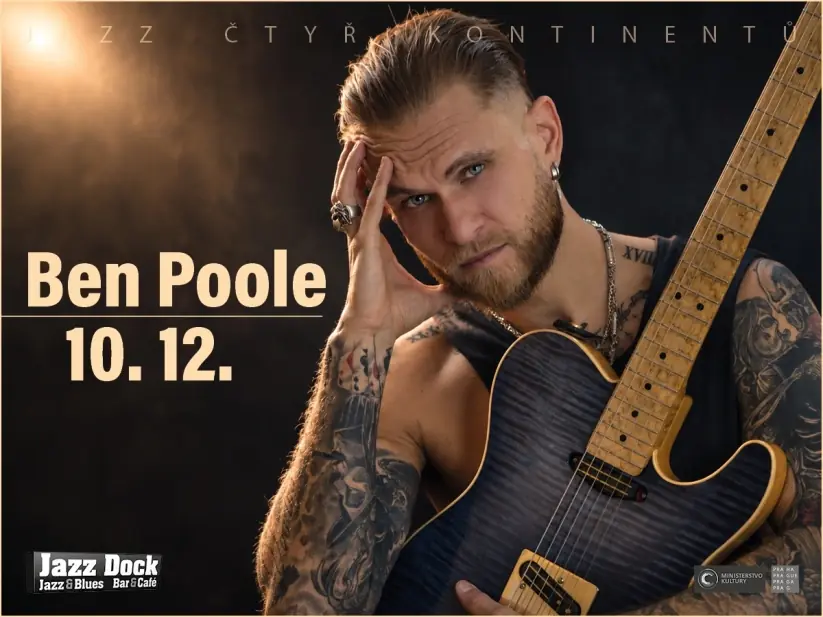 Ben Poole (UK) — Jazz Dock, Praha