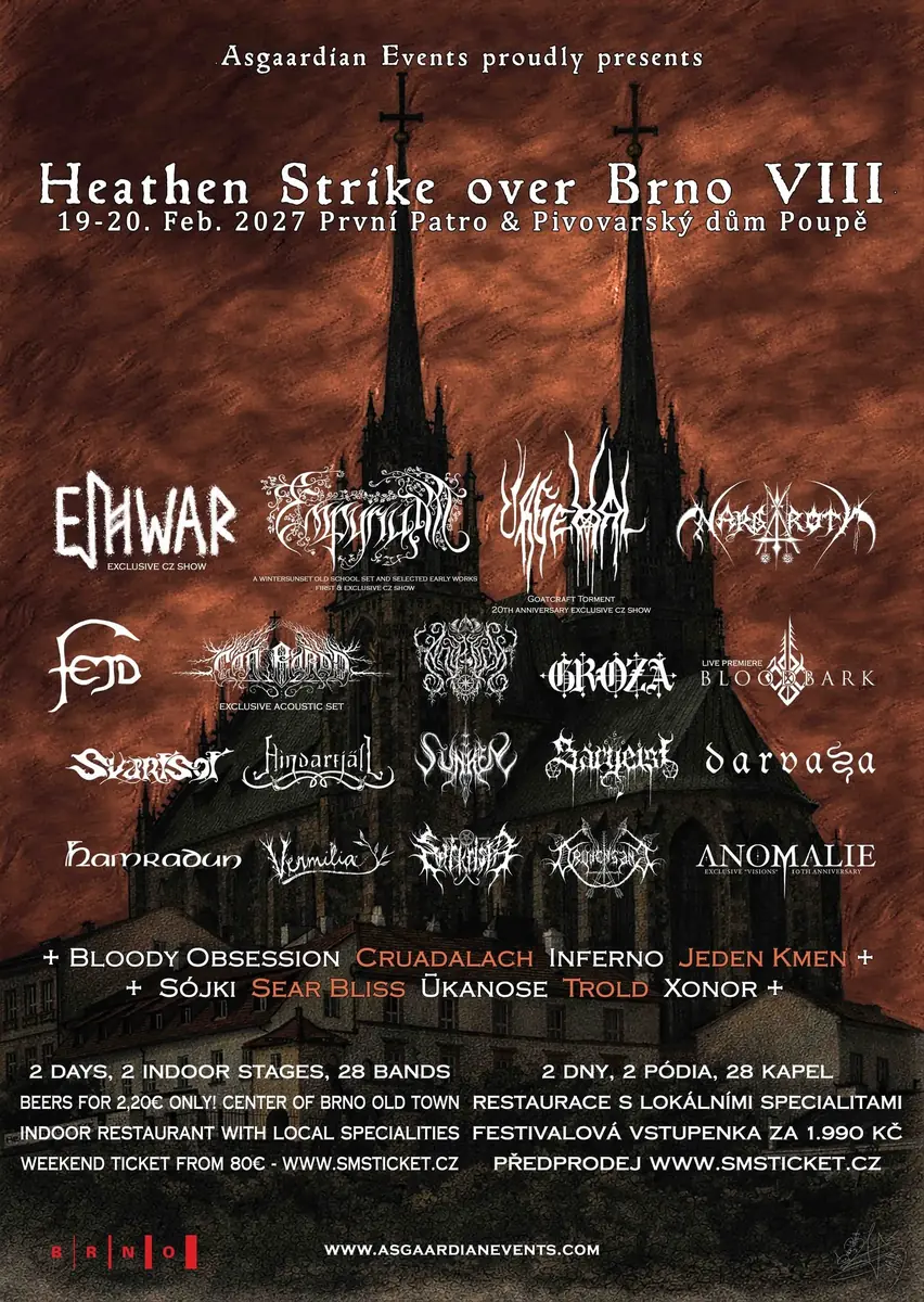 Heathen Strike over Brno VIII – den druhý — První Patro, Brno