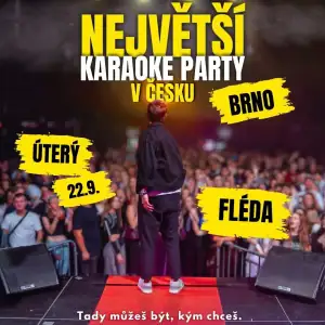 NEJVĚTŠÍ KARAOKE PARTY V ČESKU