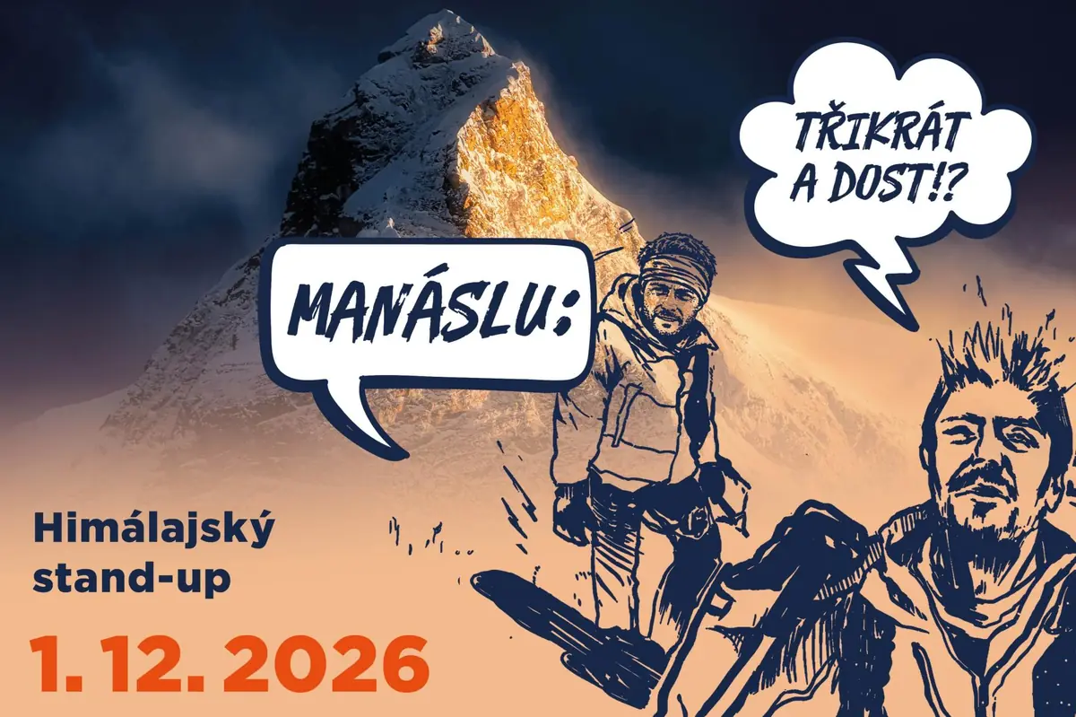 Lecture: MANASLU - THREE TIMES AND ENOUGH? — Kulturní centrum VRATISLAVICE 101010, Liberec