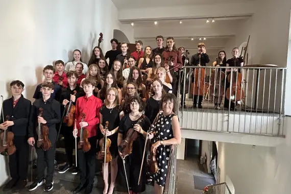 Adventní koncert Smyčcového souboru a Komorního orchestru ZUŠ Louských — Novoměstská radnice, p.o., Praha