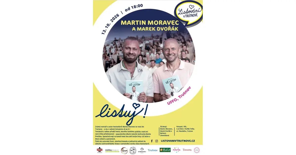 LISTOVÁNÍ V TRUTNOVĚ – MARTIN MORAVEC A MAREK DVOŘÁK — UFFO, Trutnov