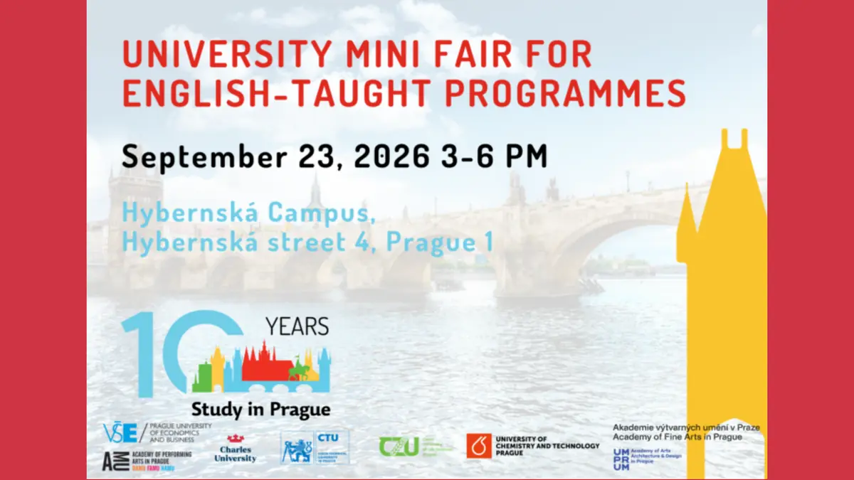 University Mini-Fair for English-Taught Programmes — Kampus Hybernská, Prague
