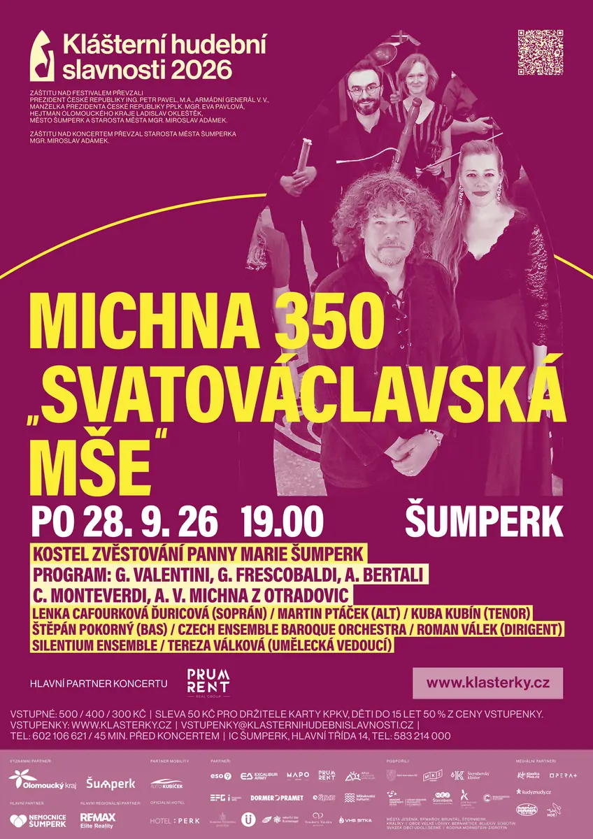 KLÁŠTERNÍ HUDEBNÍ SLAVNOSTI - SVATOVÁCLAVSKÁ MŠE — Dům kultury, Šumperk