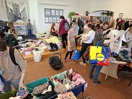 Swap dětského oblečení, hraček a knih — Městská knihovna Jihlava, Jihlava