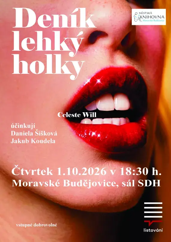Deník lehký holky — MKS Beseda, velký sál, Moravské Budějovice