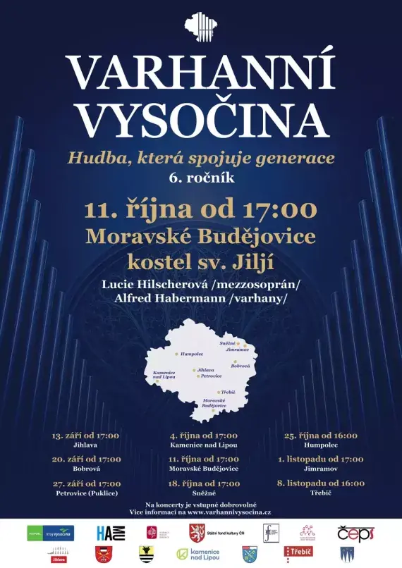 VARHANNÍ VYSOČINA — MKS Beseda, velký sál, Moravské Budějovice