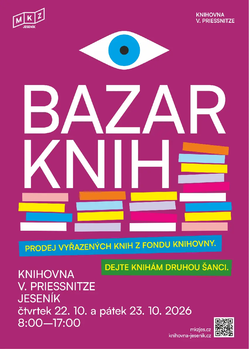 BAZAR KNIH (ŘÍJNOVÝ) — Divadlo P. Bezruče, Jeseník