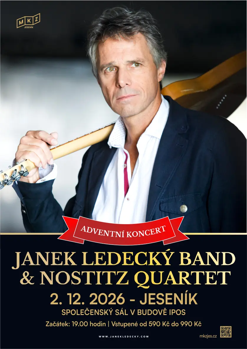 Janek Ledecký band & Nostitz Quartet — Divadlo P. Bezruče, Jeseník