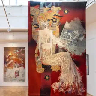 Guided Tour of the Božena Augustínová Poetics Exhibition