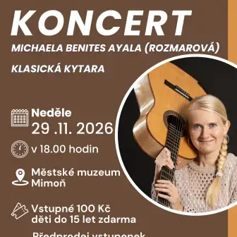 Advent Concert - Michaela Benites Ayala (Rozmarová) - Classical Guitar