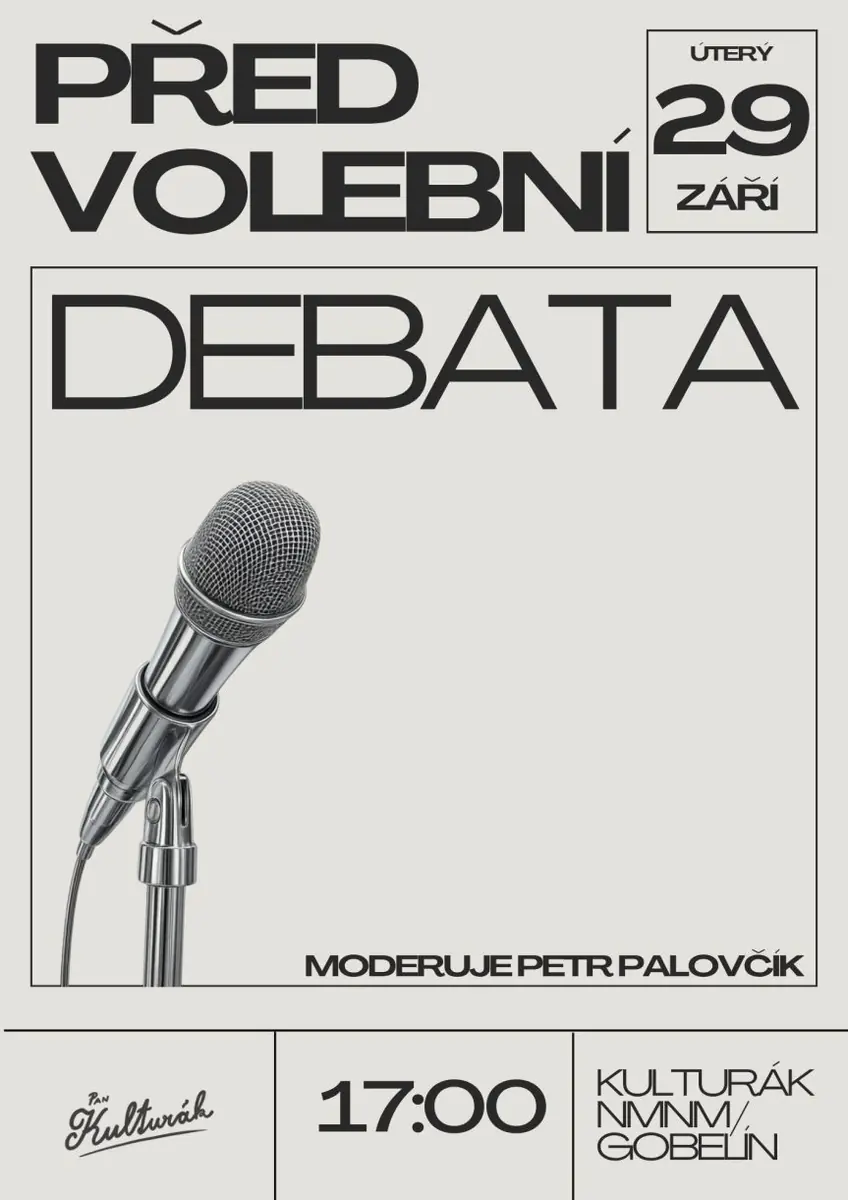 Předvolební debata NMNM — Kulturák NMnM, Nové Město na Moravě
