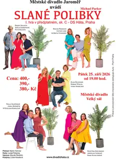 Солоні поцілунки - I п'єса в абонементі, група C - Театральна компанія Хата, Прага