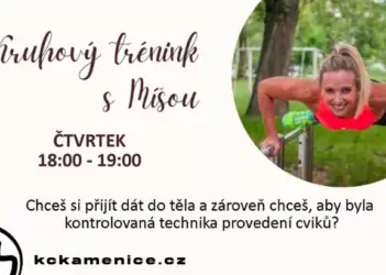 Novinka v KC – kruhové tréninky s Míšou Dvořáčkovou