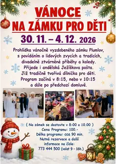 30.11-4.12.2026 - Christmas at the Castle for Kindergarten and Primary School