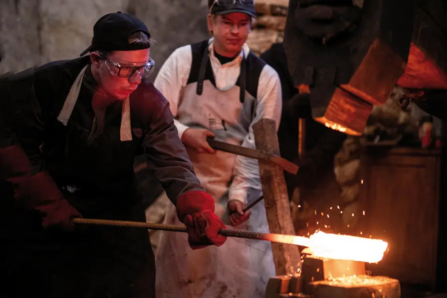 Technologies of Our Ancestors - Welded Steel Forged from Experimental Smelts — West Bohemian Museum in Plzeň, Pilsen