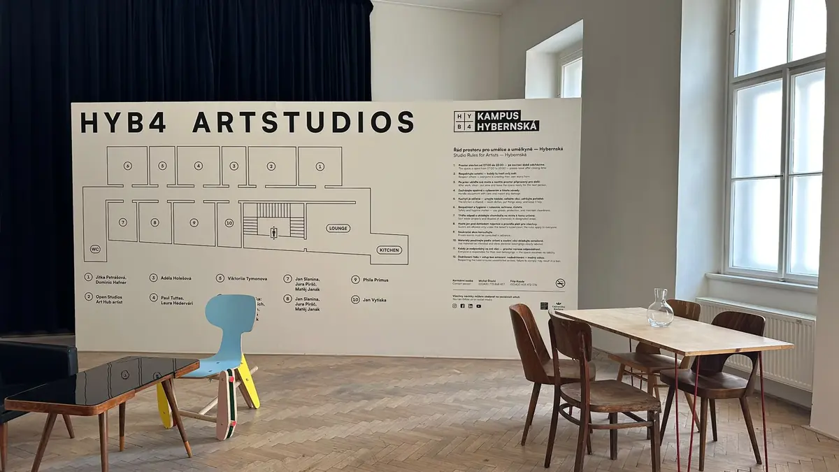 HYB4 Galerie: Offene Ateliers der HYB4 Art Studios — HYB4 Galerie, Prag
