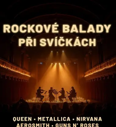 ROCKOVÉ BALADY při svíčkách — Destinační společnost Valašsko, Vsetín