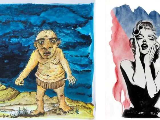 Sterne der farbigen Leinwand: Berenika Saudková und Jan Budař — Heimatmuseum in Slaný, Slaný